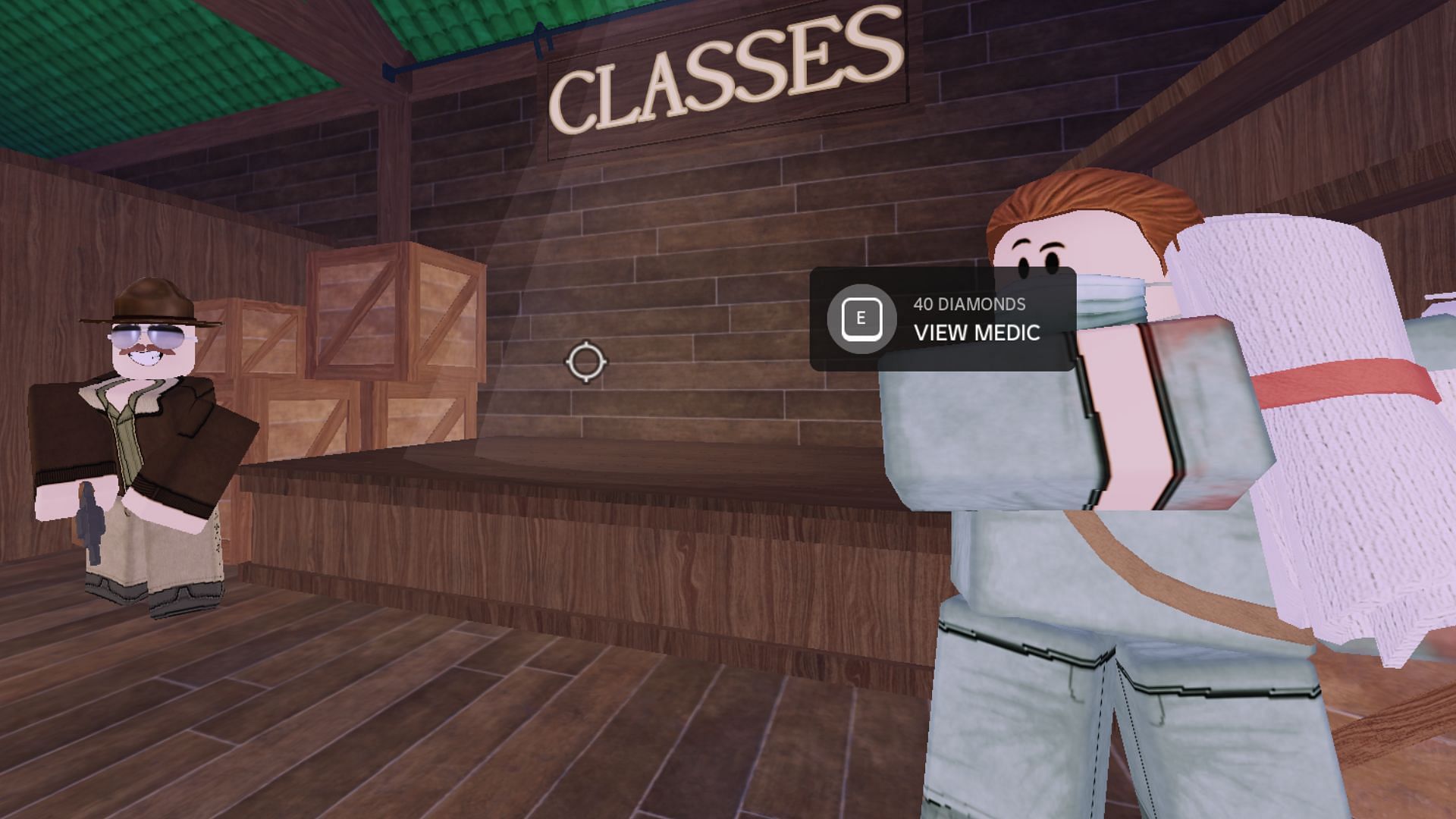 The Class Shop in 99 Nights in the Forest (Image via Roblox)